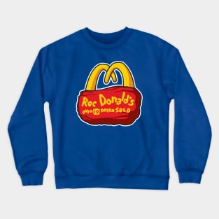 Fast Food Rocks! Crewneck Sweatshirt